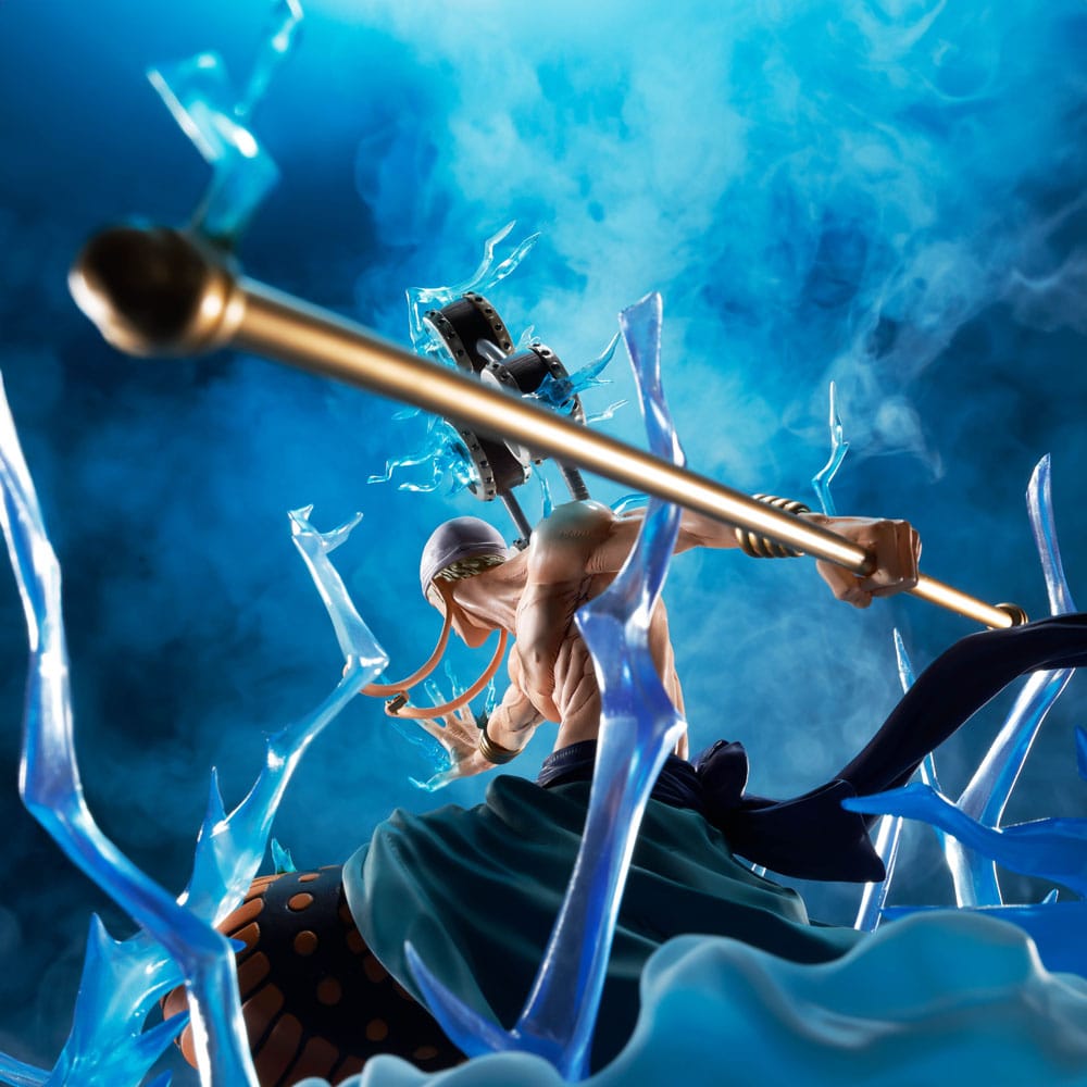 Bandai Tamashii Nations One Piece Enel -Sixty Million Volt Lightning Dragon FiguartsZERO Extra Battle PVC Statue