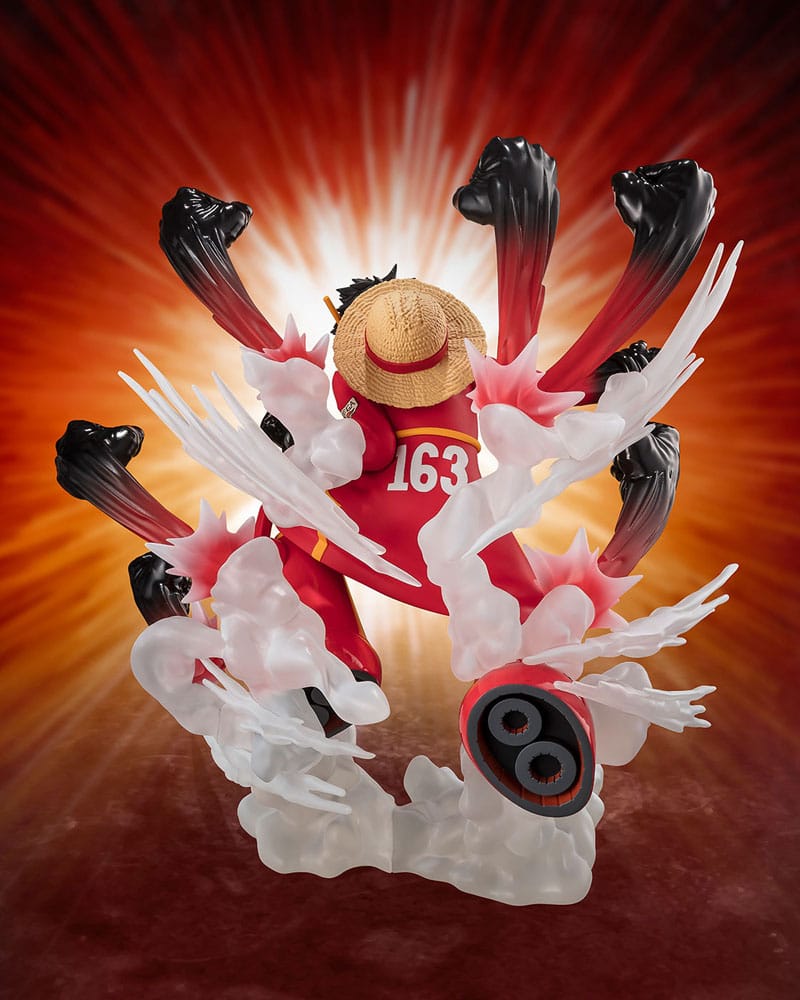 Bandai Tamashii Nations One Piece Figuarts ZERO Extra Battle Monkey D. Luffy -Gum Gum Hawk Gatling- Statue