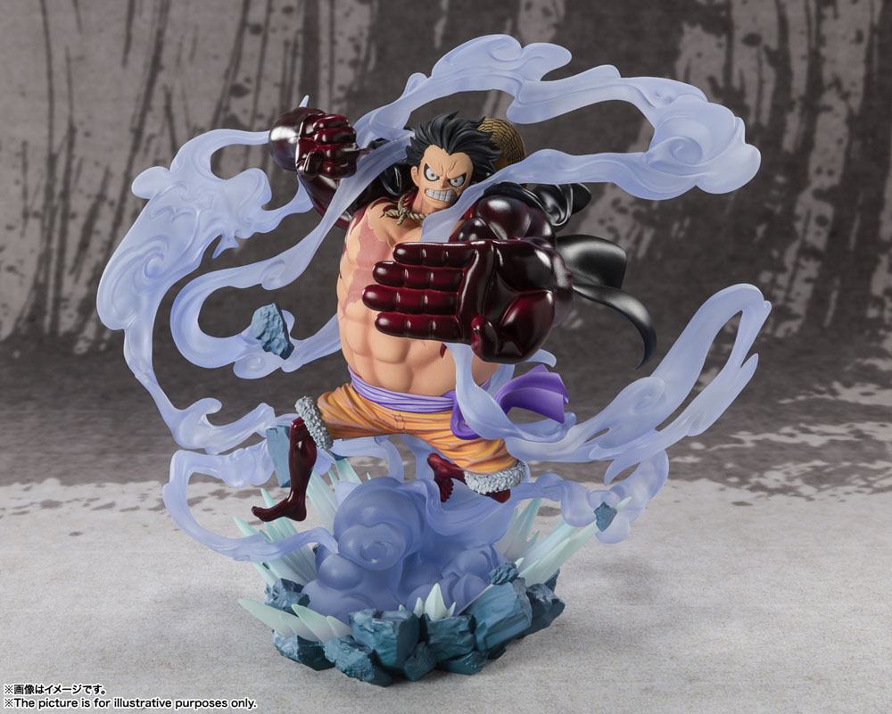Bandai Tamashii Nations One Piece Monkey D. Ruffy Gear 4 Extra Battle of Monsters on Onigashima FiguartsZERO Statue