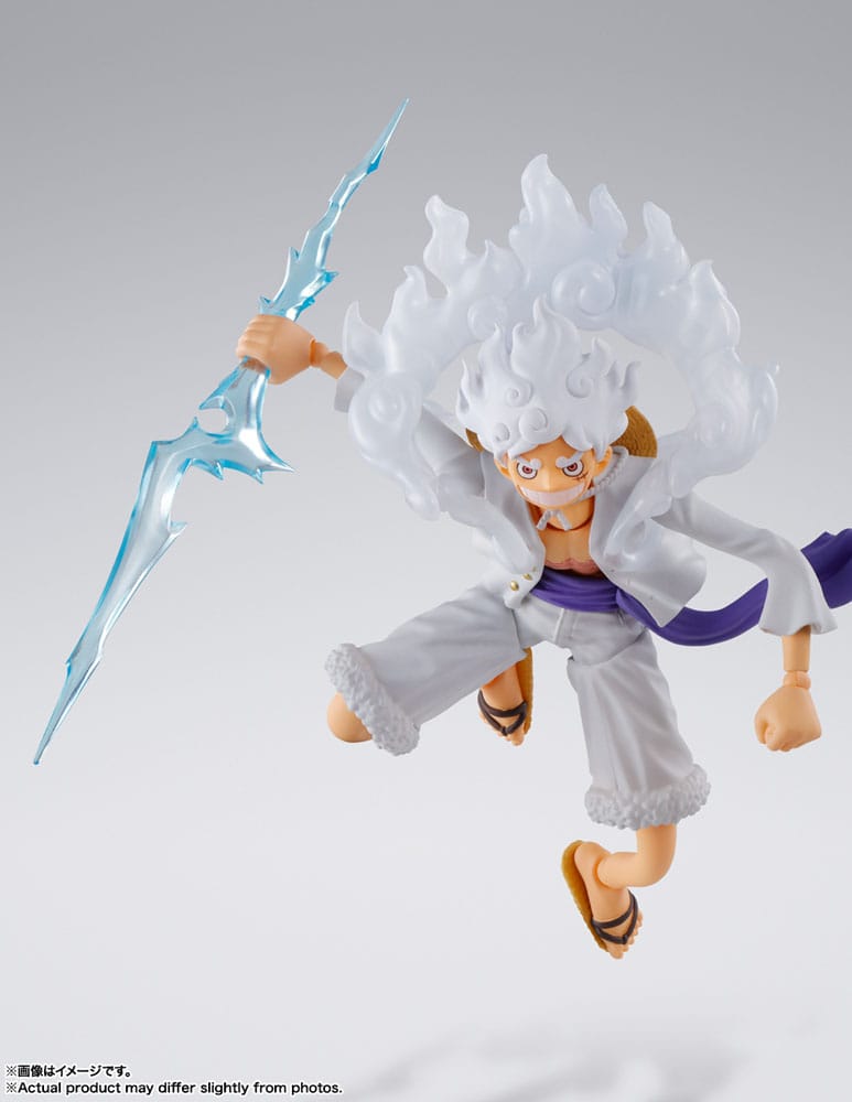 Bandai Tamashii Nations One Piece Monkey D. Ruffy Gear 5 S.H. Figuarts Actionfigur