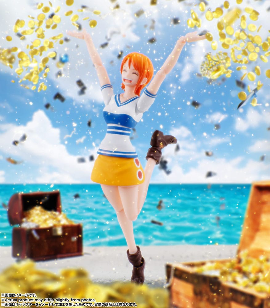 Bandai Tamashii Nations One Piece Nami Romance Dawn S.H. Figuarts Actionfigur
