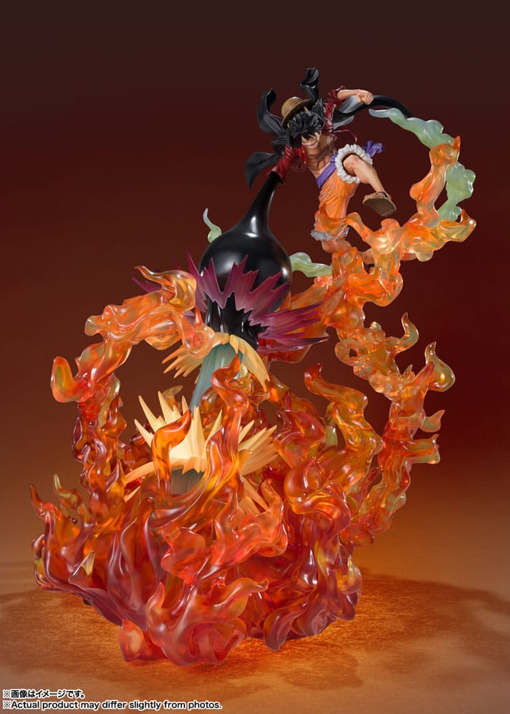 Bandai Tamashii Nations One Piece Ruffy Red Roc (Extra Battle) FiguartsZERO PVC Statue