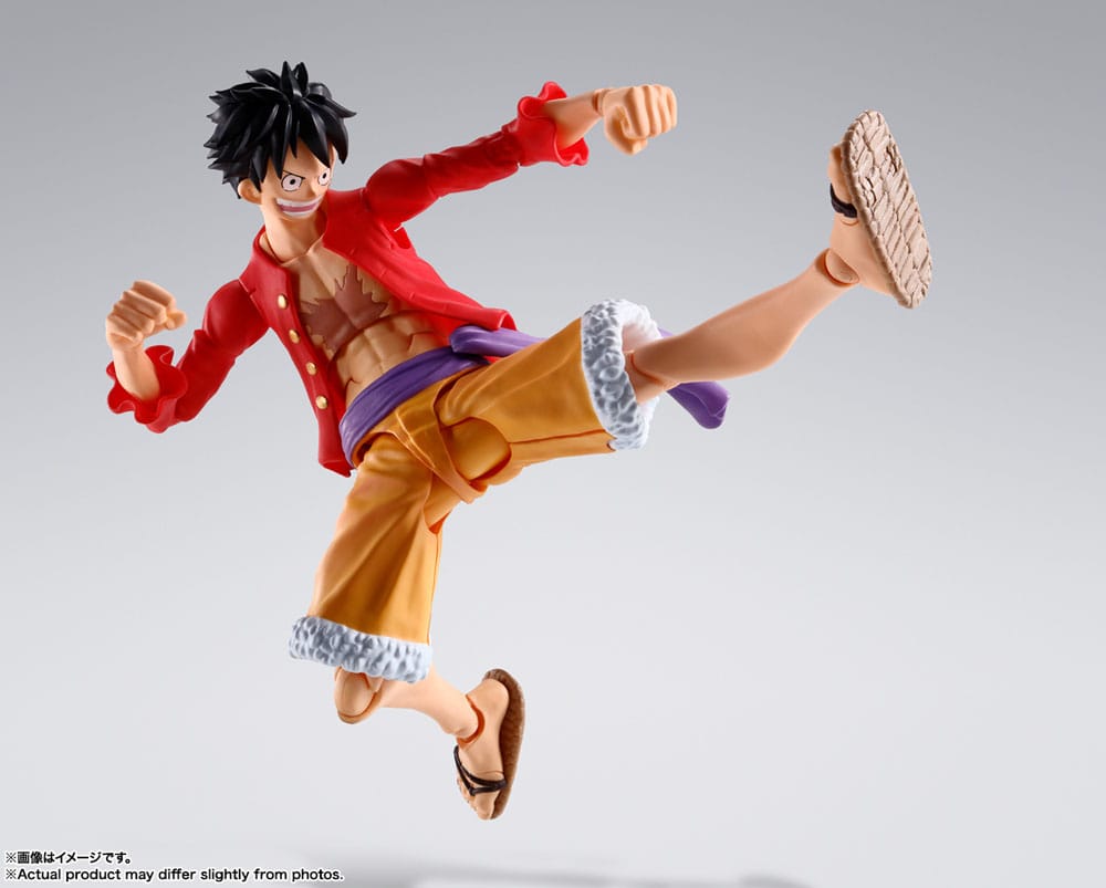 Bandai Tamashii Nations One Piece S.H. Figuarts Monkey D. Ruffy (The Raid on Onigashima) Actionfigur