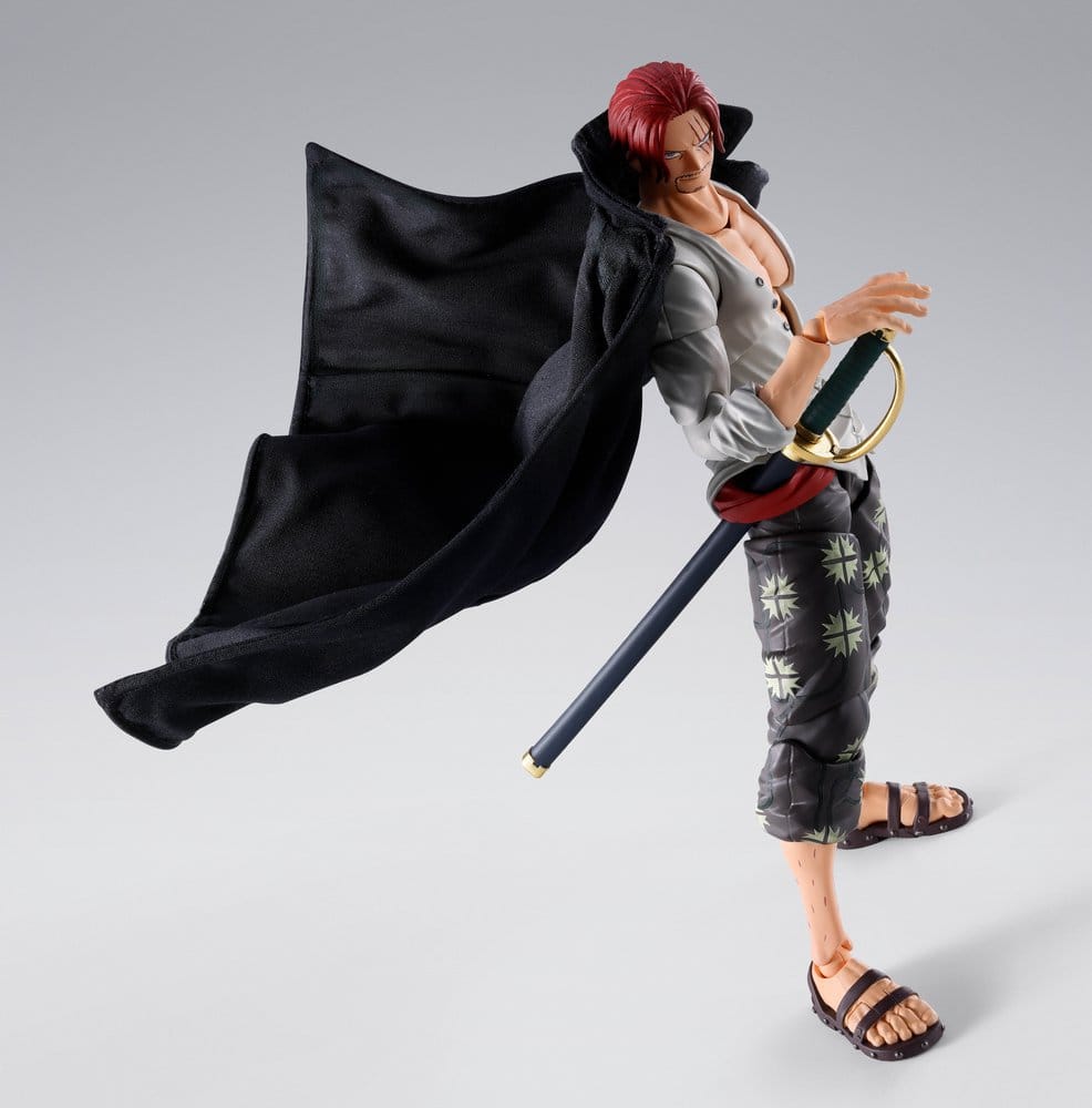 Bandai Tamashii Nations One Piece Shanks -Marineford- S.H.Figuarts Actionfigur