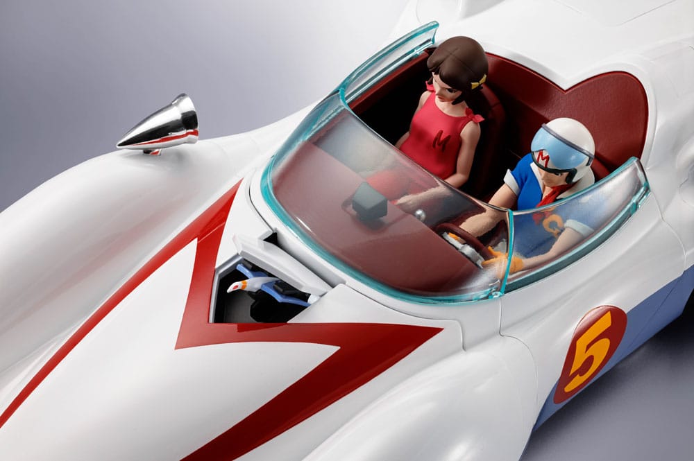 Bandai Tamashii Nations Speed Racer Mach 5 Chogokin Diecast Modell