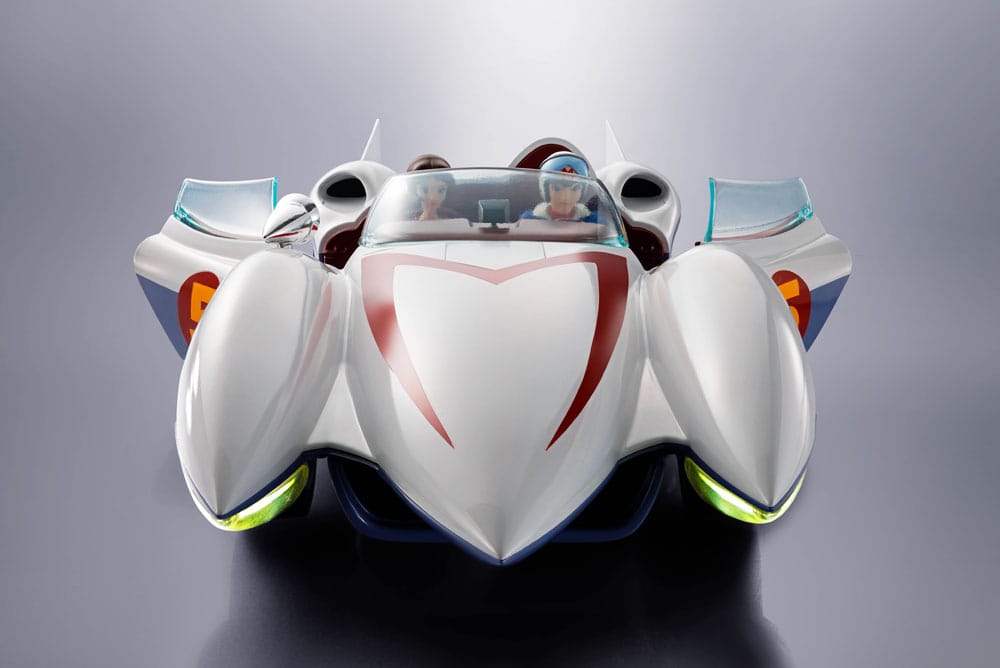 Bandai Tamashii Nations Speed Racer Mach 5 Chogokin Diecast Modell