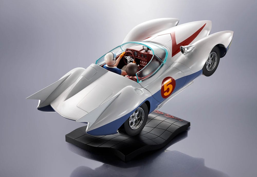 Bandai Tamashii Nations Speed Racer Mach 5 Chogokin Diecast Modell