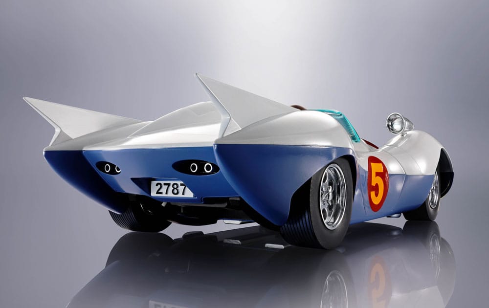 Bandai Tamashii Nations Speed Racer Mach 5 Chogokin Diecast Modell