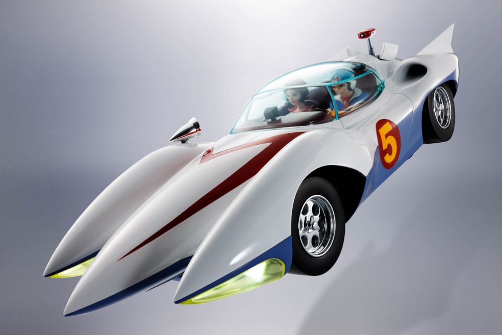 Bandai Tamashii Nations Speed Racer Mach 5 Chogokin Diecast Modell