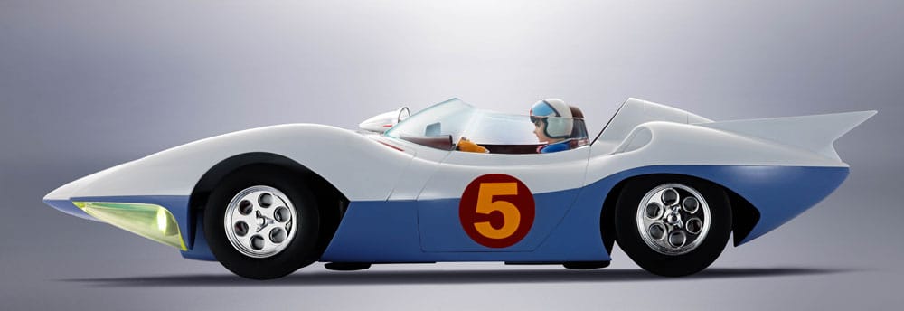 Bandai Tamashii Nations Speed Racer Mach 5 Chogokin Diecast Modell
