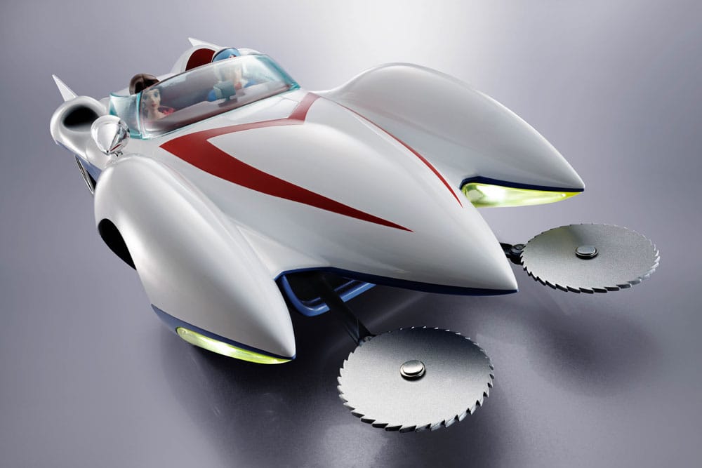 Bandai Tamashii Nations Speed Racer Mach 5 Chogokin Diecast Modell