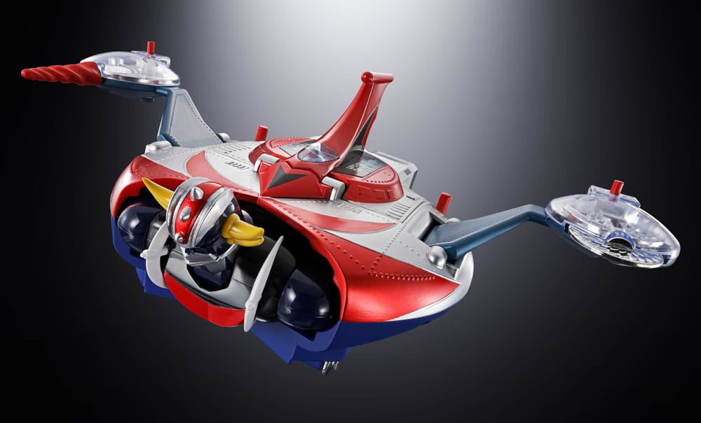 Bandai Tamashii Nations UFO Robo Grendizer Chogokin Deluxe Grendizer & UFO Spazer Actionfigur