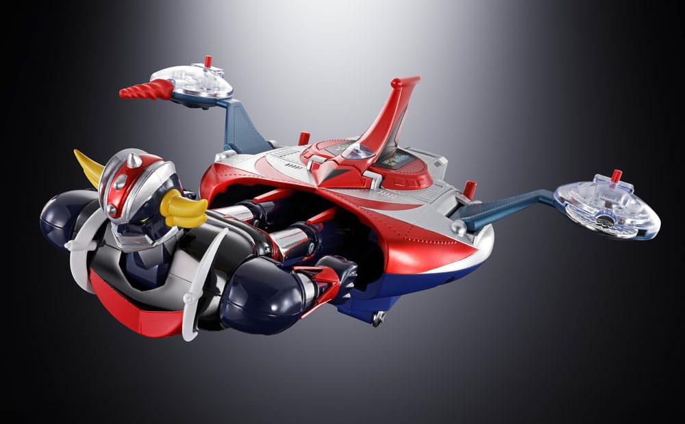 Bandai Tamashii Nations UFO Robo Grendizer Chogokin Deluxe Grendizer & UFO Spazer Actionfigur