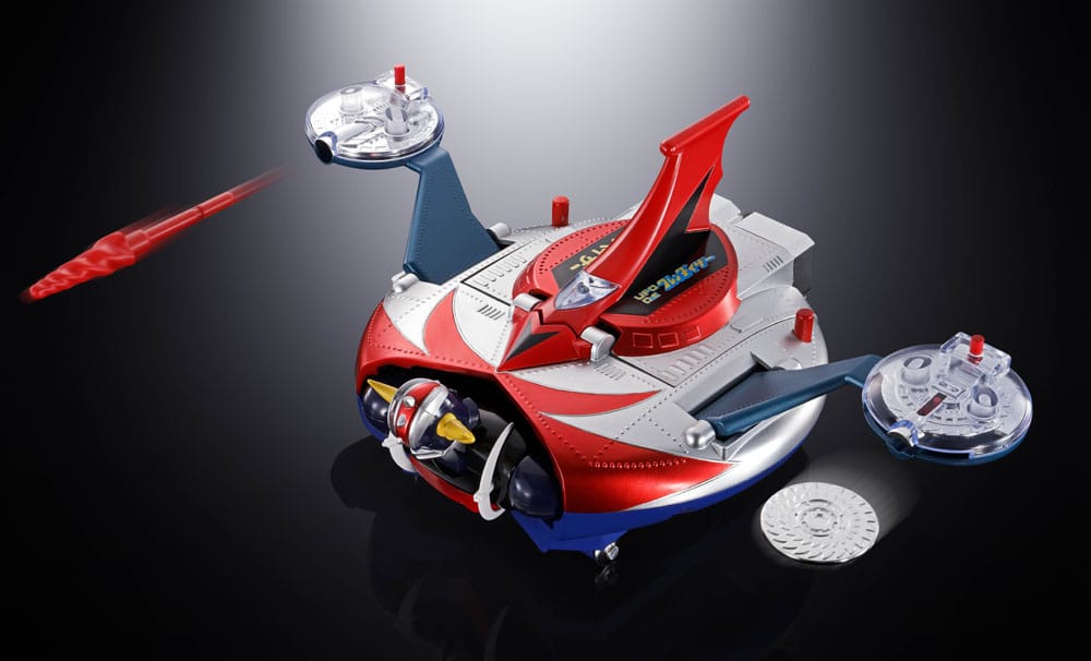 Bandai Tamashii Nations UFO Robo Grendizer Chogokin Deluxe Grendizer & UFO Spazer Actionfigur