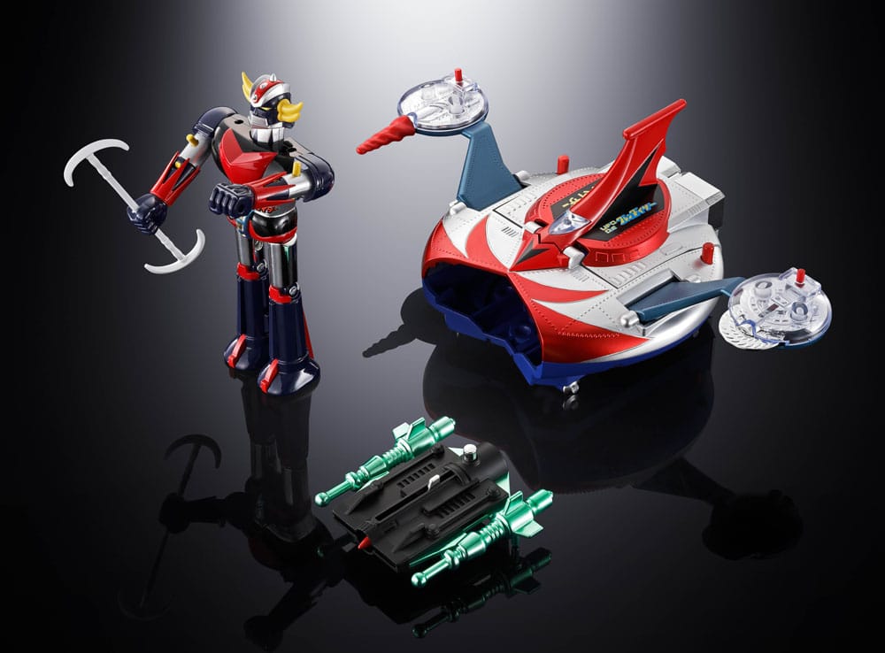 Bandai Tamashii Nations UFO Robo Grendizer Chogokin Deluxe Grendizer & UFO Spazer Actionfigur