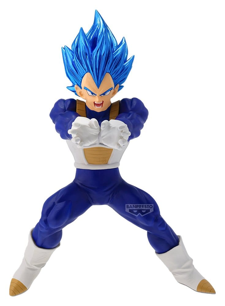 Banpresto Dragon Ball Super Super Saiyan God Super Saiyan Evolved Vegeta Blood of Saiyans Figur