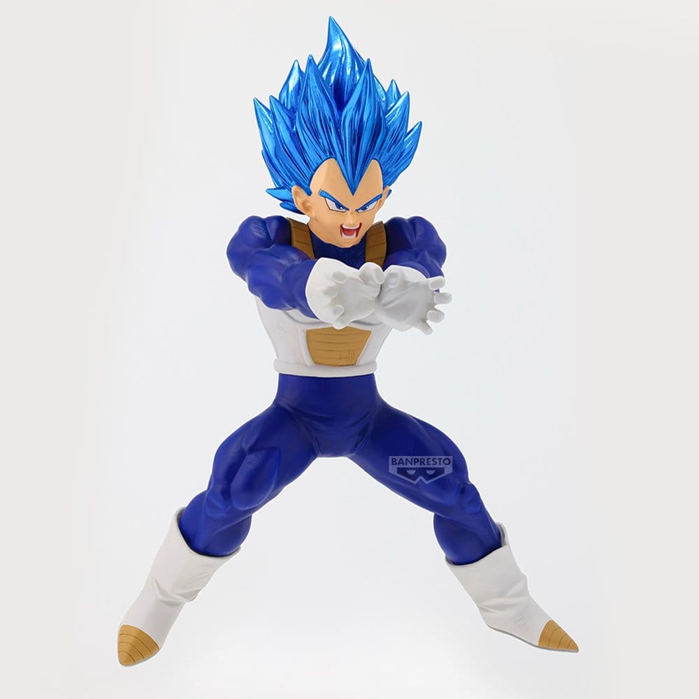 Banpresto Dragon Ball Super Super Saiyan God Super Saiyan Evolved Vegeta Blood of Saiyans Figur