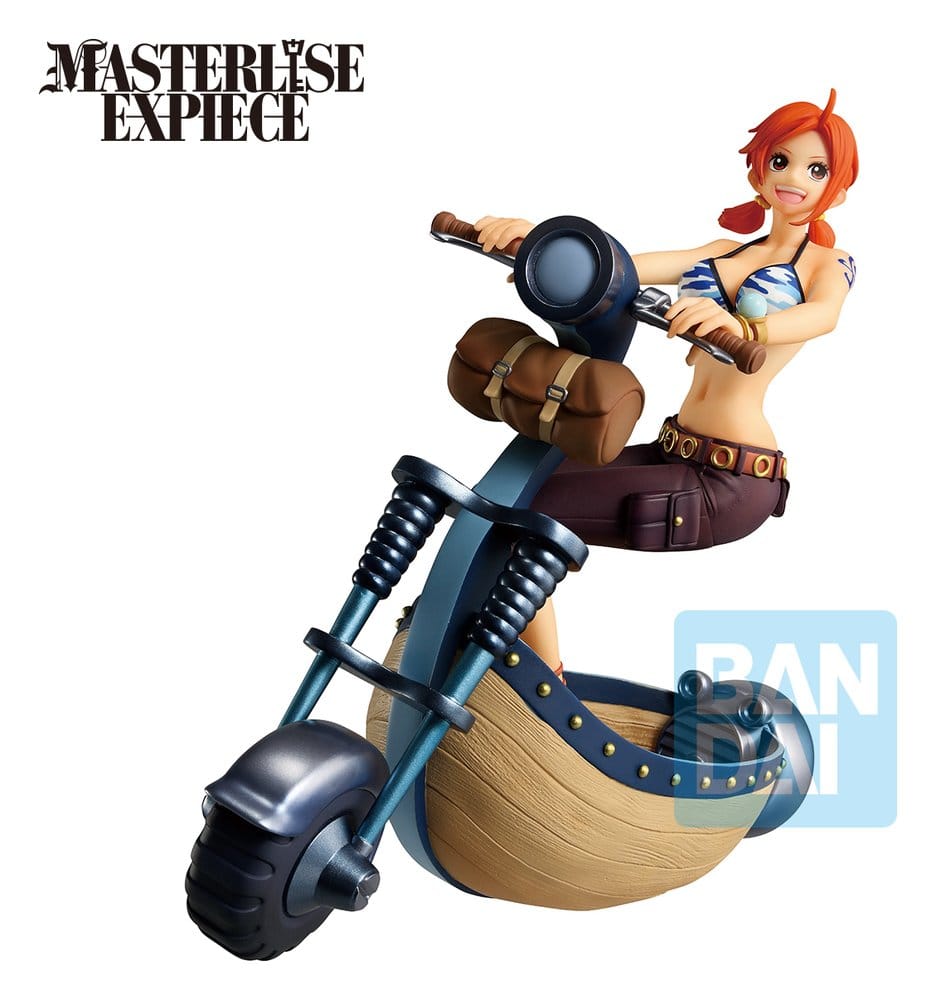 Banpresto One Piece Nami Playing Love Song in the Sky Ichibansho Masterlise Expiece Statue