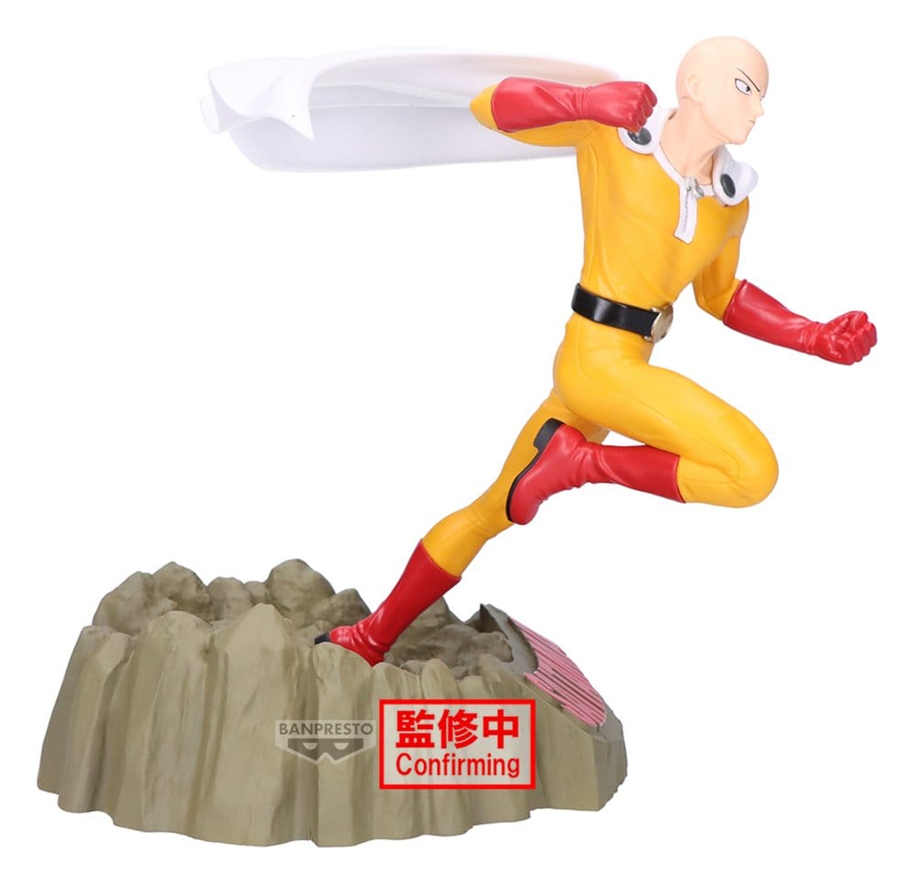 Banpresto One Punch Man Saitama Crash Base Ver. Figur