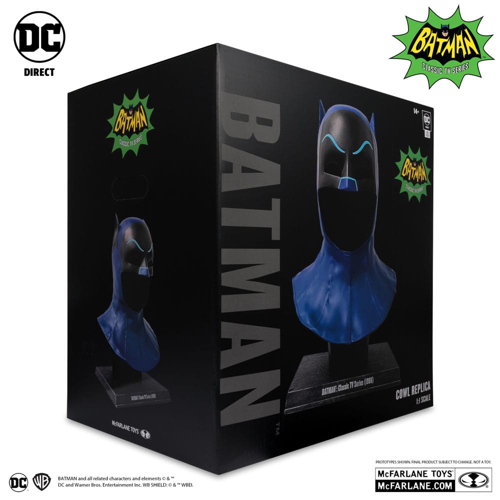 Batman 1966 DC Direct Replik 1/1 Batman Maske 53 cm McFarlane Toys