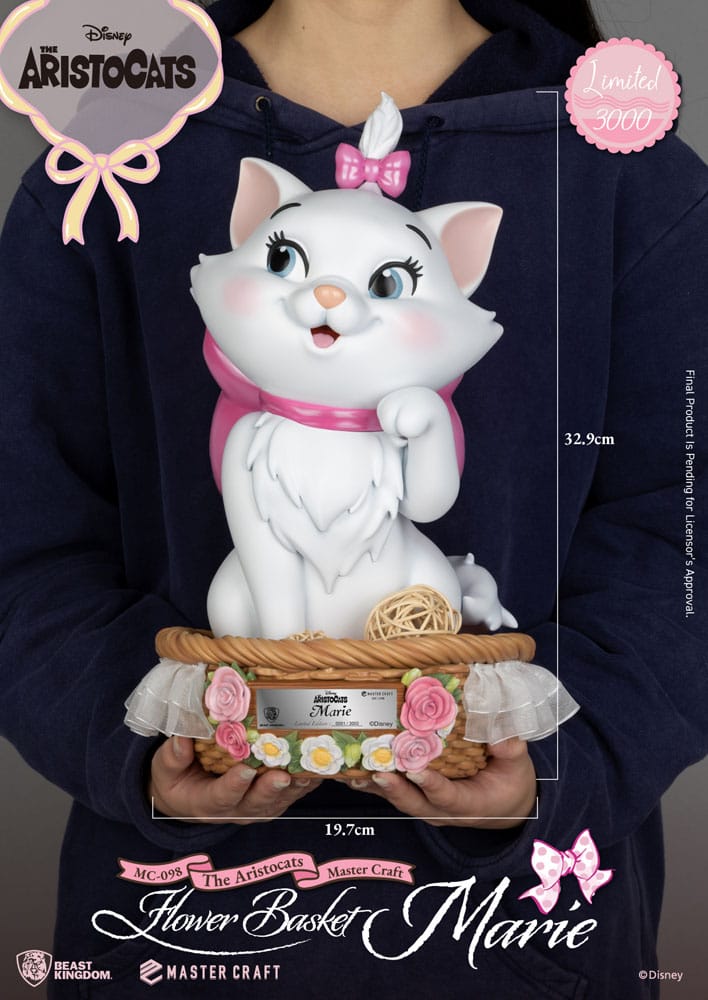 Beast Kingdom Toys Aristocats Marie Flower Basket Master Craft Statue