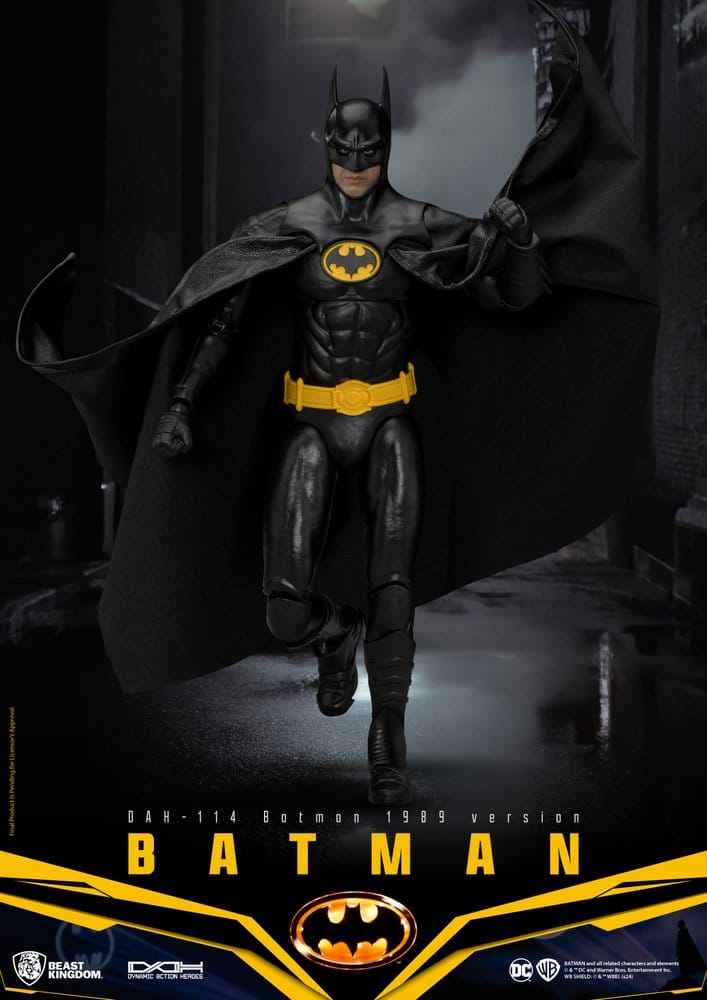 Beast Kingdom Toys DC Comics Batman 1989 Standard Version Dynamic 8ction Heroes Actionfigur