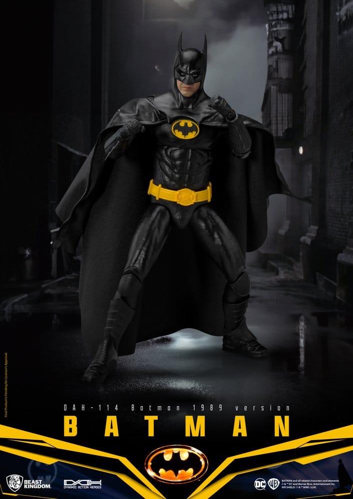 Beast Kingdom Toys DC Comics Batman 1989 Standard Version Dynamic 8ction Heroes Actionfigur