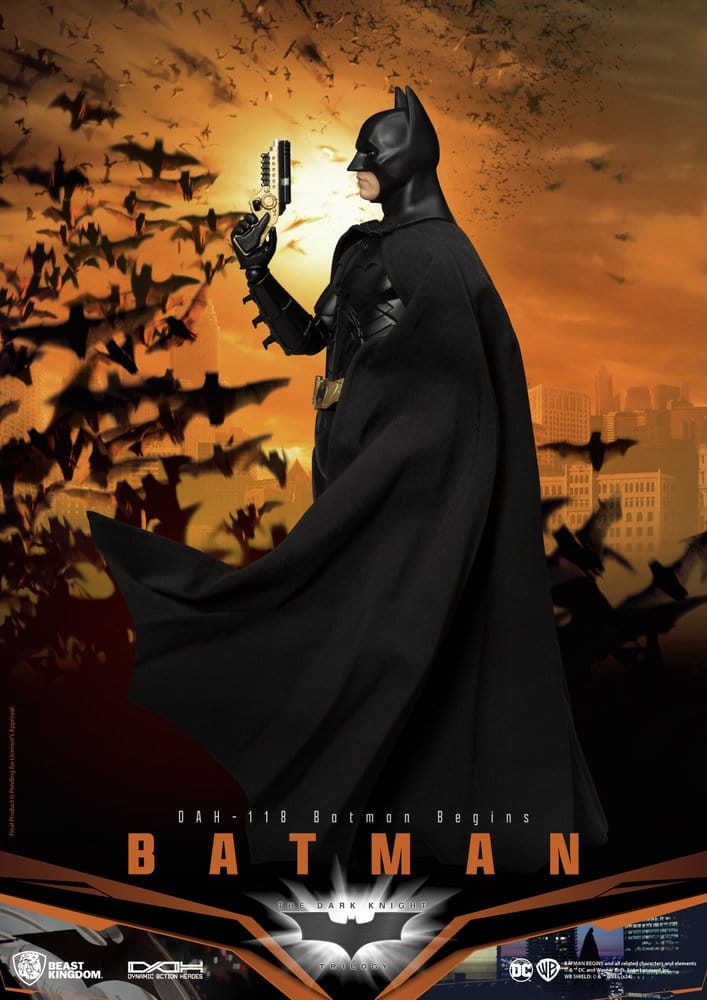 Beast Kingdom Toys DC Comics Batman (Batman Begins) Dynamic 8ction Heroes Actionfigur