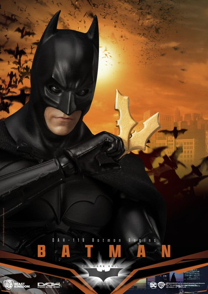 Beast Kingdom Toys DC Comics Batman (Batman Begins) Dynamic 8ction Heroes Actionfigur