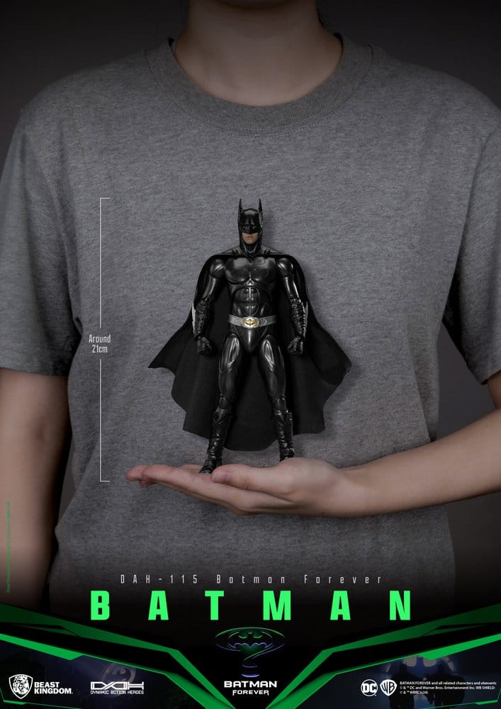 Beast Kingdom Toys DC Comics Batman (Batman Forever) Dynamic 8ction Heroes Actionfigur