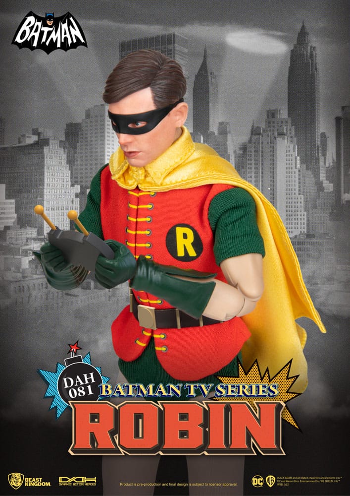 Beast Kingdom Toys DC Comics Dynamic 8ction Heroes Batman TV Series Robin 1/9 Actionfigur