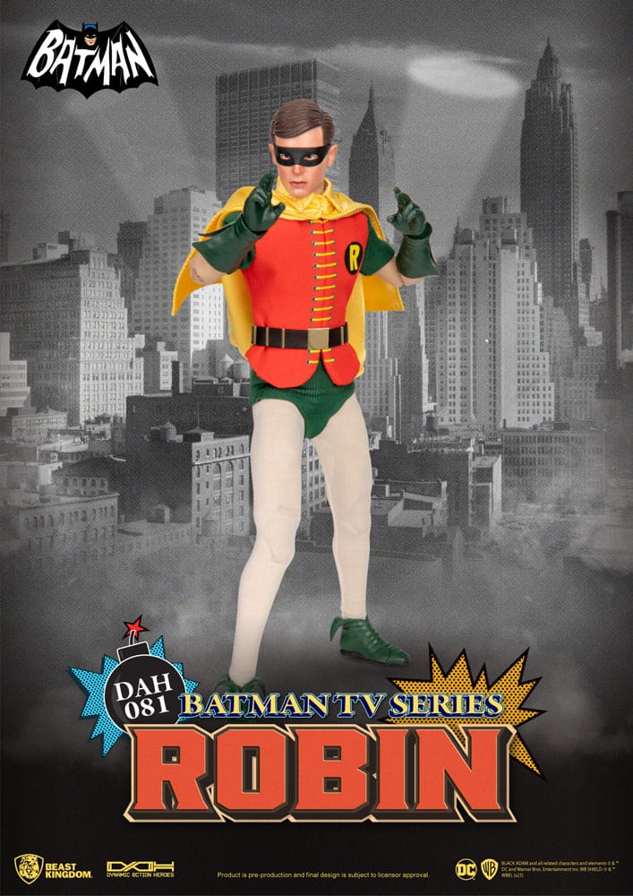 Beast Kingdom Toys DC Comics Dynamic 8ction Heroes Batman TV Series Robin 1/9 Actionfigur