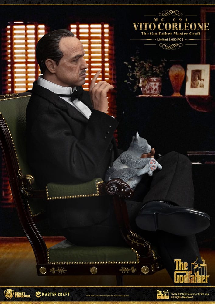 Beast Kingdom Toys Der Pate Vito Corleone Master Craft Statue