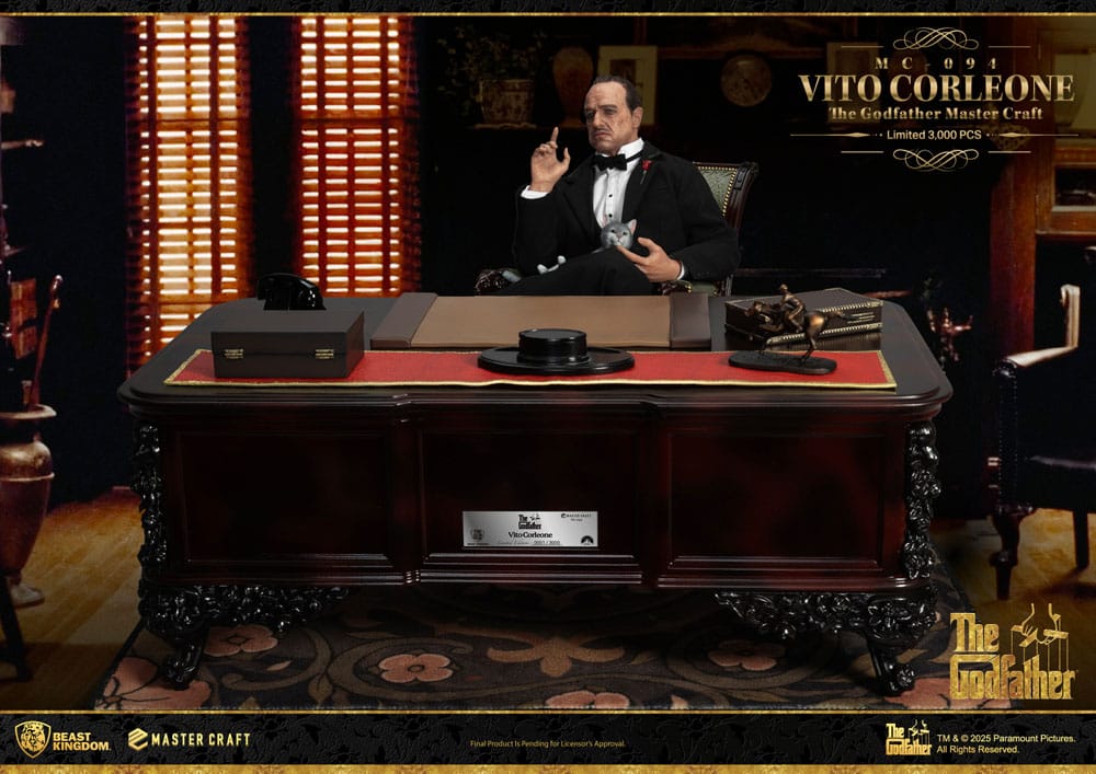 Beast Kingdom Toys Der Pate Vito Corleone Master Craft Statue