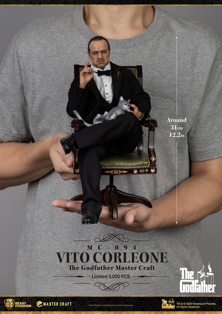 Beast Kingdom Toys Der Pate Vito Corleone Master Craft Statue