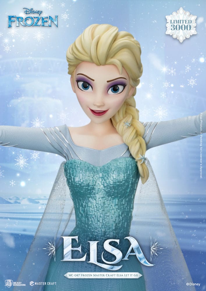 Beast Kingdom Toys Die Eiskönigin Völlig Unverfroren Elsa Let It Go Master Craft Statue
