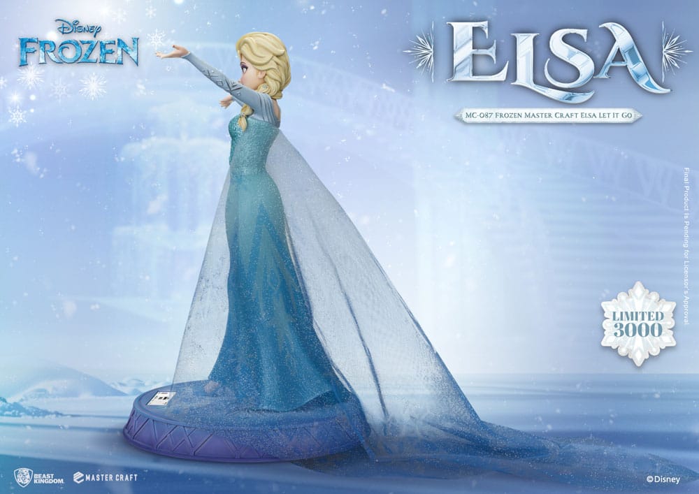 Beast Kingdom Toys Die Eiskönigin Völlig Unverfroren Elsa Let It Go Master Craft Statue