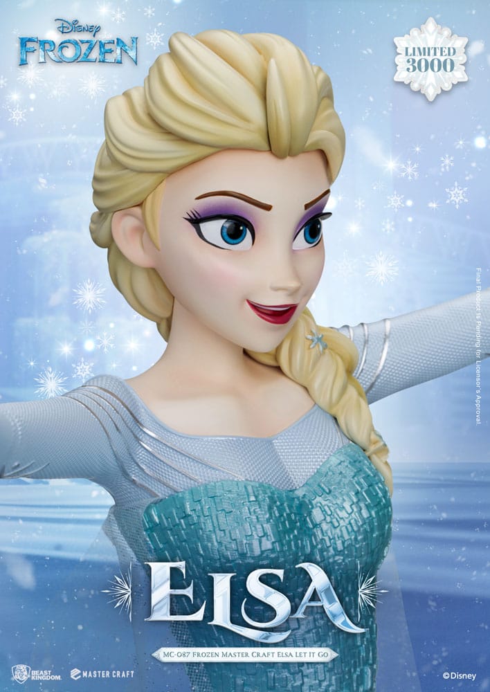 Beast Kingdom Toys Die Eiskönigin Völlig Unverfroren Elsa Let It Go Master Craft Statue
