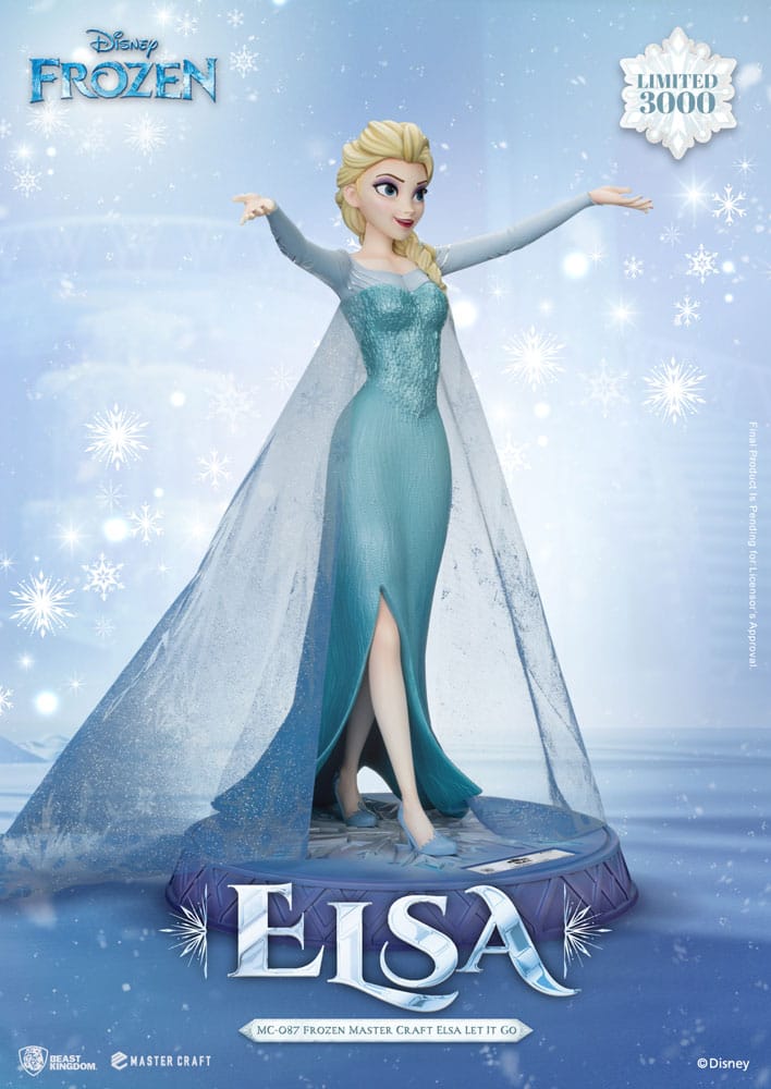 Beast Kingdom Toys Die Eiskönigin Völlig Unverfroren Elsa Let It Go Master Craft Statue