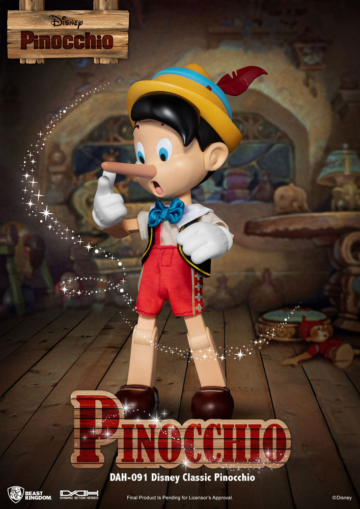 Beast Kingdom Toys Disney Classic Dynamic 8ction Heroes Pinocchio 1/9 Actionfigur