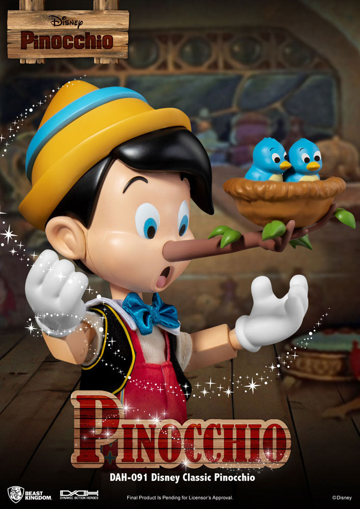 Beast Kingdom Toys Disney Classic Dynamic 8ction Heroes Pinocchio 1/9 Actionfigur