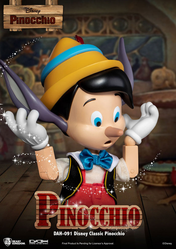 Beast Kingdom Toys Disney Classic Dynamic 8ction Heroes Pinocchio 1/9 Actionfigur