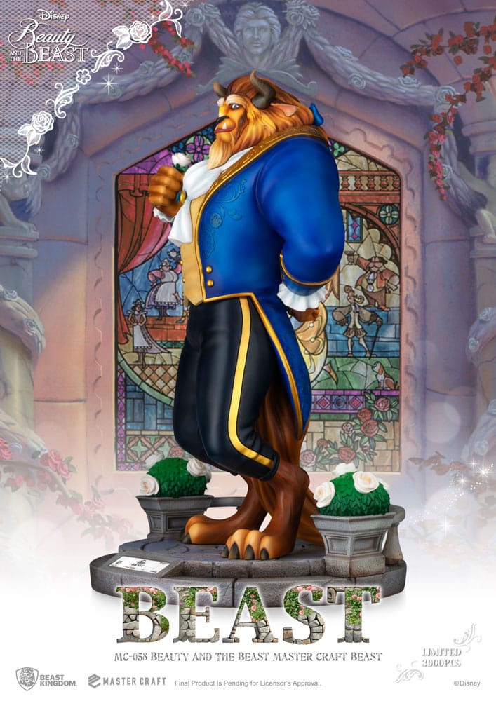 Beast Kingdom Toys Disney Master Craft Die Schöne und das Biest Beast Statue