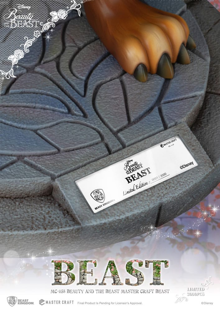 Beast Kingdom Toys Disney Master Craft Die Schöne und das Biest Beast Statue