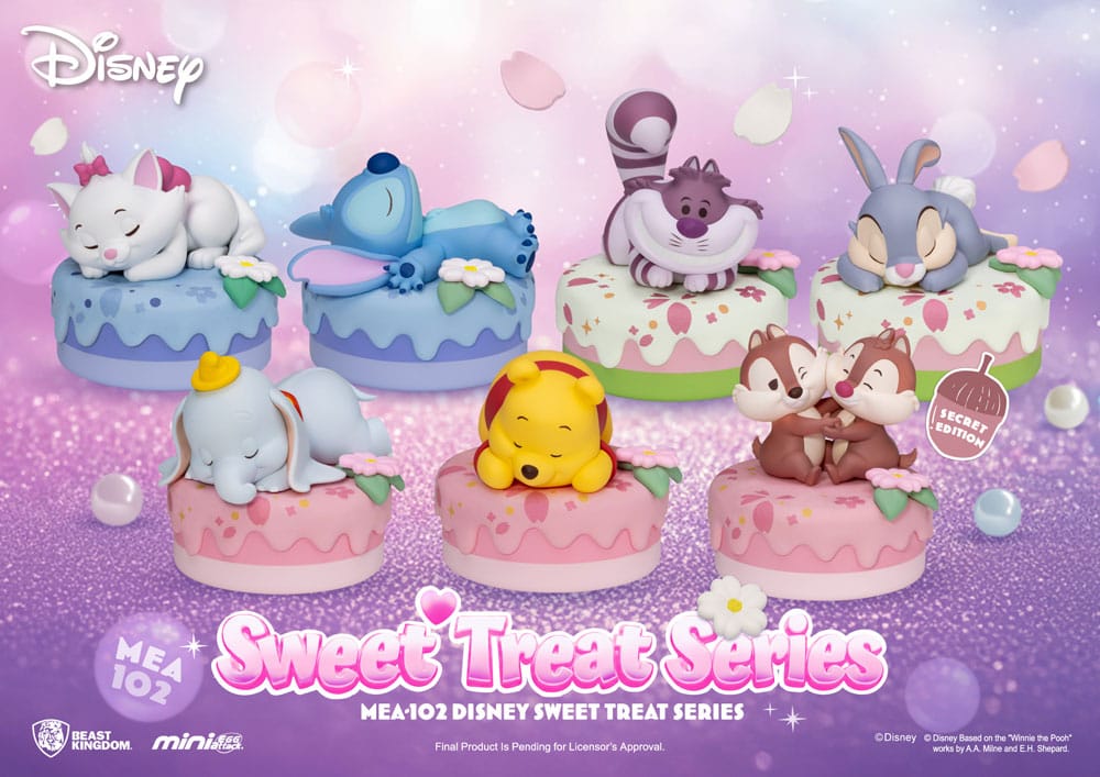 Beast Kingdom Toys Disney Mini Egg Attack Sweet Treat Sortiment Blind Box Figuren