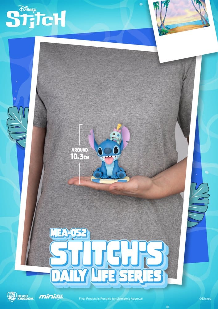 Beast Kingdom Toys Disney Stitch’s Daily Life Series MEA-052 Blind Box Sortiment Minifigur (6)