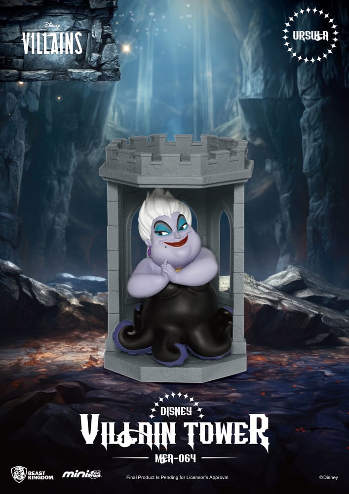 Beast Kingdom Toys Disney Villains Mini Egg Attack Series Villain Tower Sortiment Blind Box Figuren (6)