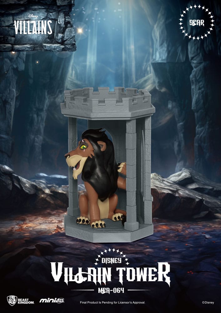 Beast Kingdom Toys Disney Villains Mini Egg Attack Series Villain Tower Sortiment Blind Box Figuren (6)