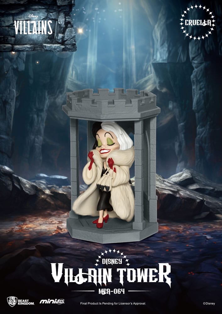 Beast Kingdom Toys Disney Villains Mini Egg Attack Series Villain Tower Sortiment Blind Box Figuren (6)