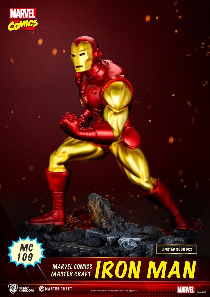 Beast Kingdom Toys Marvel Comics Iron Man Master Craft Statue
